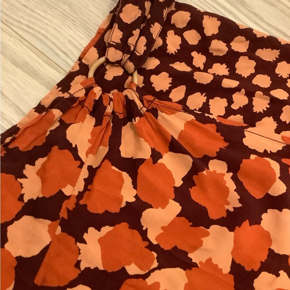 Anthropologie patterned midi skirt❤️❤️❤️❤️ - Picture 7 of 8